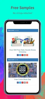 Free Samples App - Free Stuff android App screenshot 1